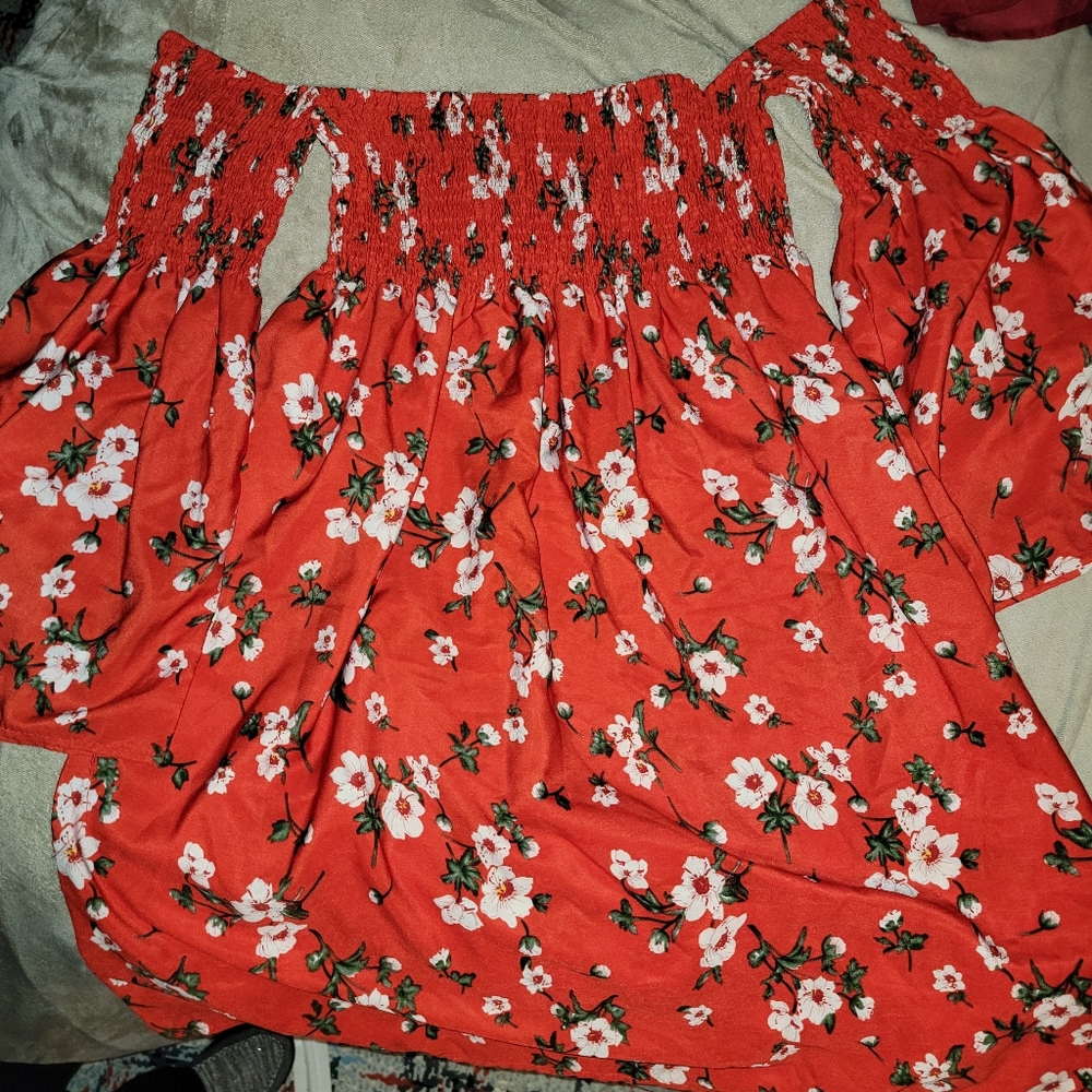 Off the shoulder dress 2x